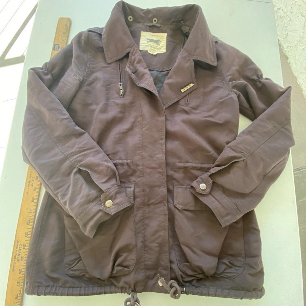 Obey Propaganda Jacket Lightweight Gray size Medium - Picture 12 of 14